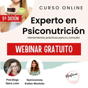 Webinar gratuito - Experto en Psiconutrición (Tecera edición)