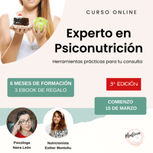 Experto en Psiconutrición - (Tercera edición) - 6Pagos